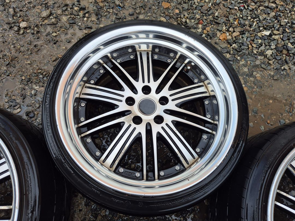 19인치 워크 VRF-SR 이단 하이림 휠타이어 한세트 이미지