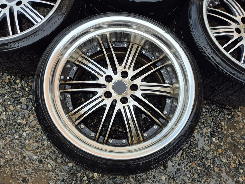 19인치 워크 VRF-SR 이단 하이림 휠타이어 한세트 이미지