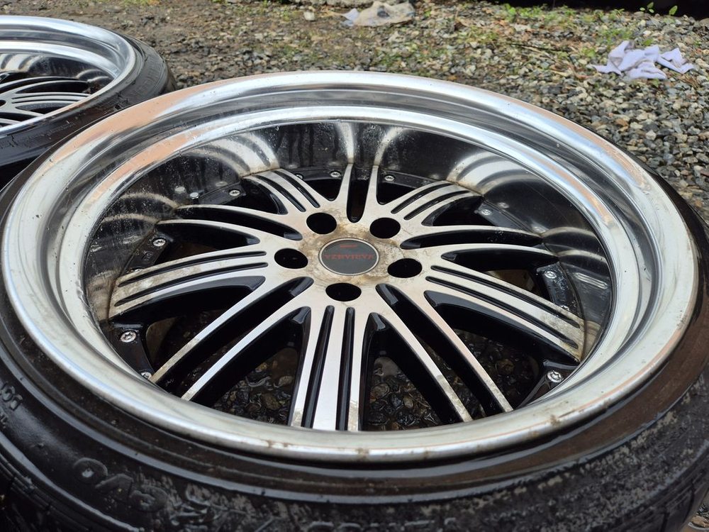 19인치 워크 VRF-SR 이단 하이림 휠타이어 한세트 이미지