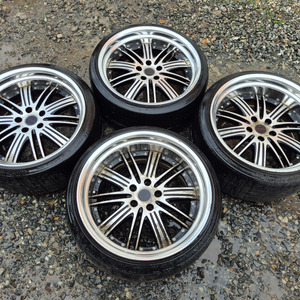 19인치 워크 VRF-SR 이단 하이림 휠타이어 한세트 이미지