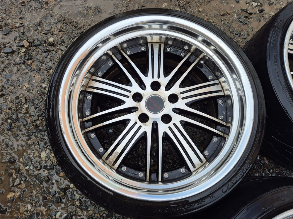 19인치 워크 VRF-SR 이단 하이림 휠타이어 한세트 이미지