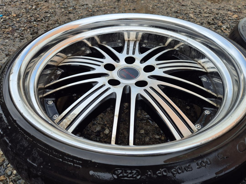 19인치 워크 VRF-SR 이단 하이림 휠타이어 한세트 이미지