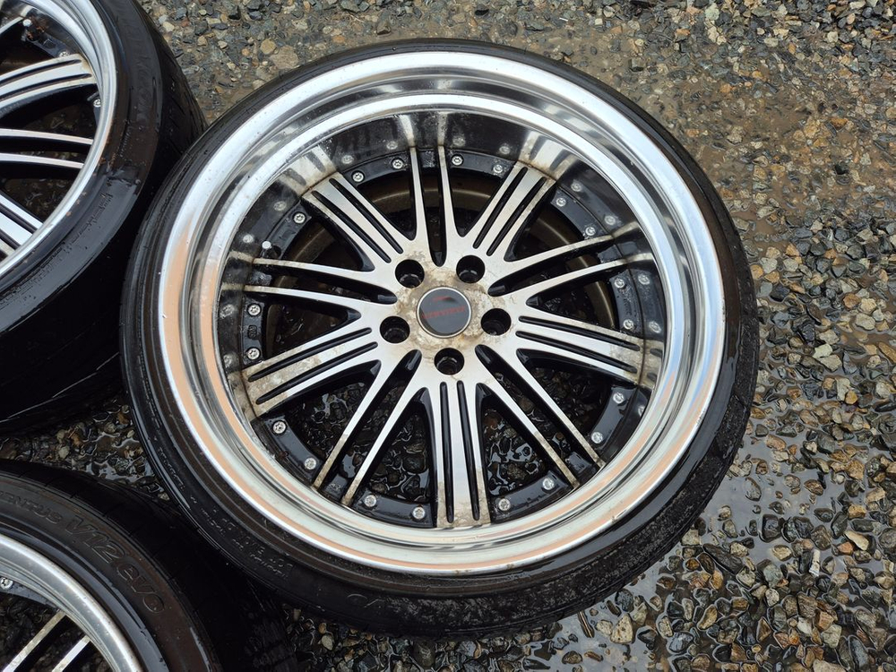 19인치 워크 VRF-SR 이단 하이림 휠타이어 한세트 이미지