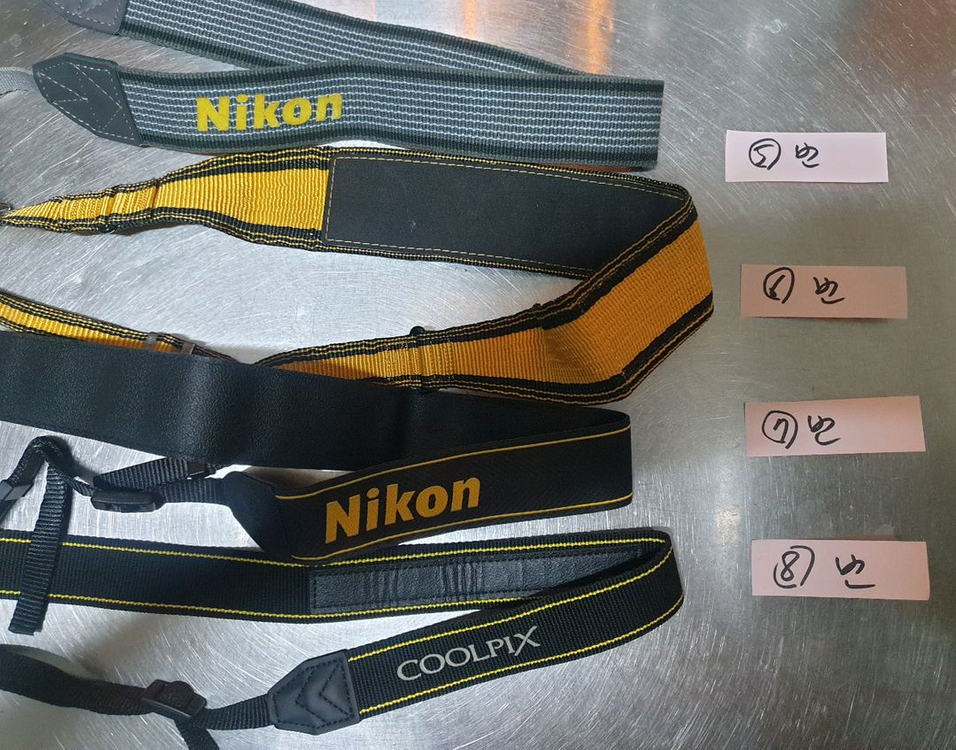 니콘 스트랩 (필름카메라 ,디지털카메라 ,미러리스)등 용 이미지