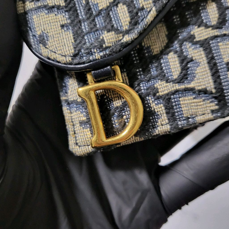 [새상품급/풀구성] 디올 오블리크 새들 카드지갑 이미지