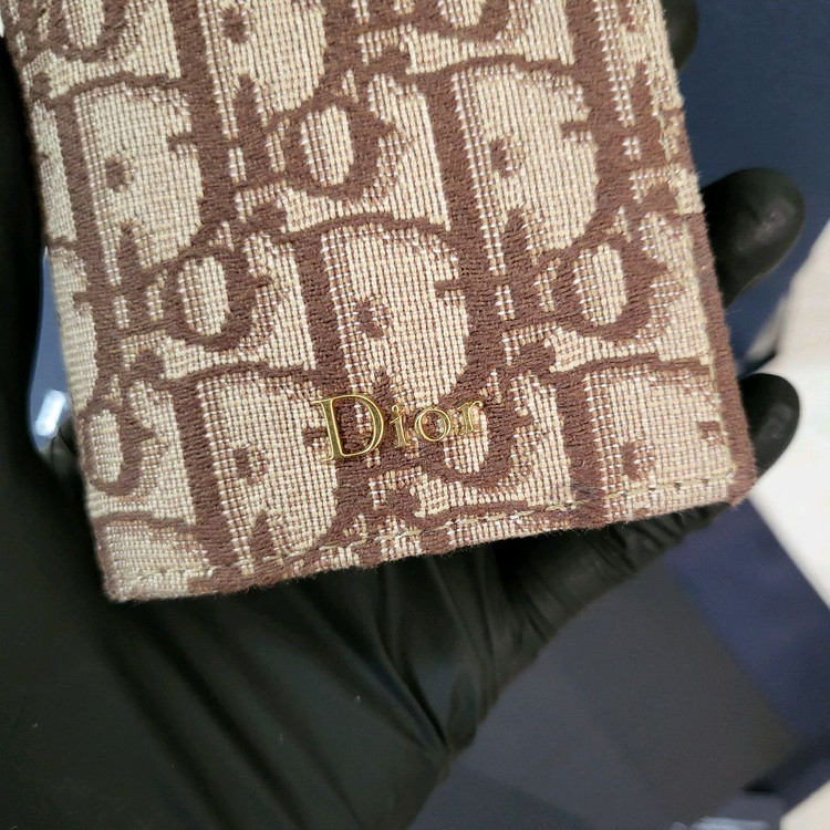 [유일매물/새상품급] 디올 오블리크 오거나이저 카드지갑 브라운 이미지