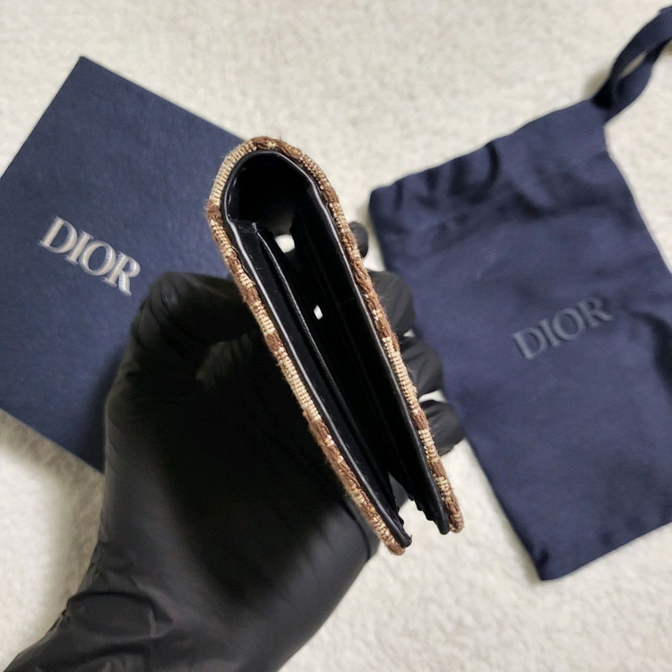 [유일매물/새상품급] 디올 오블리크 오거나이저 카드지갑 브라운 이미지