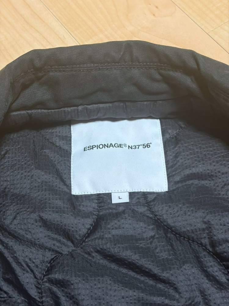 에스피오나지 Insulated Jacket Black L size 이미지