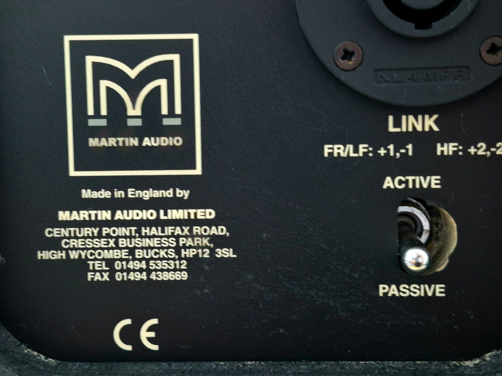 마틴오디오 WT3스피커 Martin Audio(1통 가격) 이미지