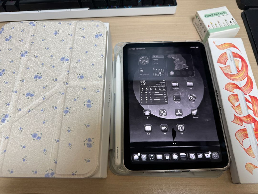 아이패드 미니 7+애플 펜슬 프로 팝니다 (풀박스) 이미지