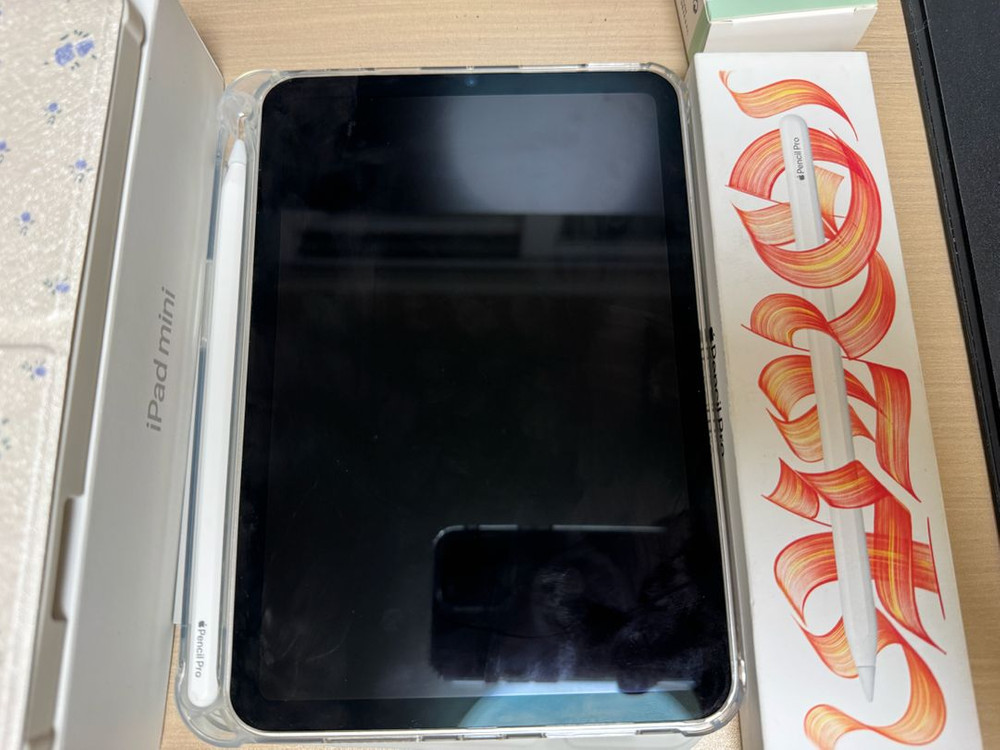 아이패드 미니 7+애플 펜슬 프로 팝니다 (풀박스) 이미지