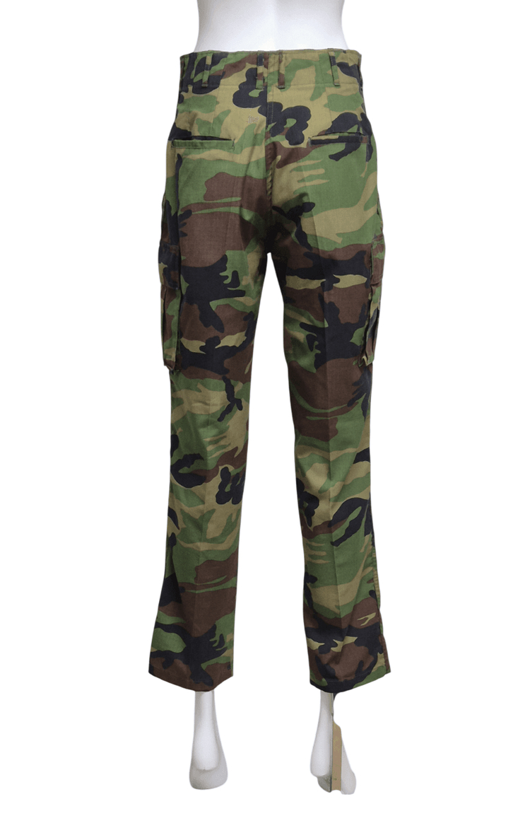 국군 구형 후기형 하계 여군 전투복 바지 팬츠 하의 (XS) 이미지