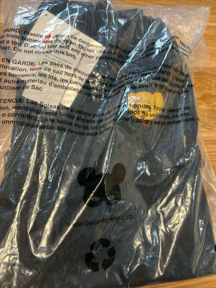 베베드피노 시리얼 데님 120사이즈 새제품 이미지