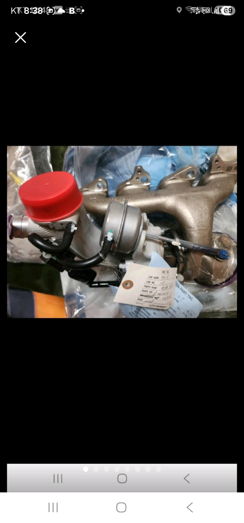 트랙스1.4터보 차량용 터보차져 앗세이 이미지