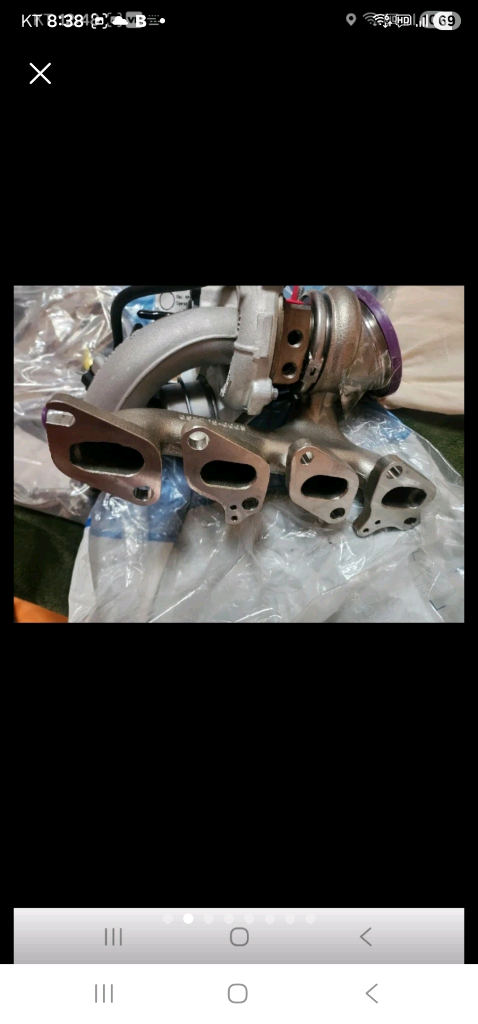 트랙스1.4터보 차량용 터보차져 앗세이 이미지