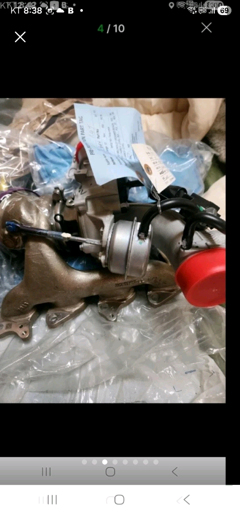 트랙스1.4터보 차량용 터보차져 앗세이 이미지