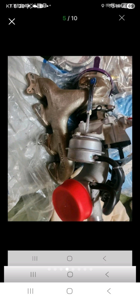 트랙스1.4터보 차량용 터보차져 앗세이 이미지