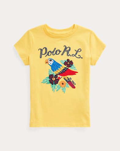 베베드피노 애플퍼프소매 원피스120 + 랄프로렌 폴로 걸스 5size 키즈 티셔츠 이미지