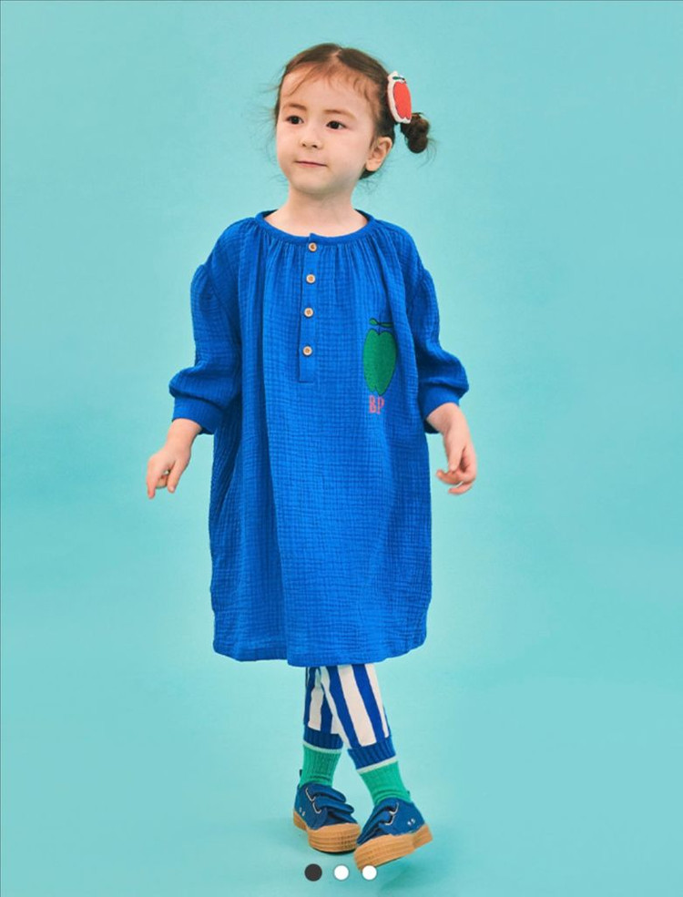 베베드피노 애플퍼프소매 원피스120 + 랄프로렌 폴로 걸스 5size 키즈 티셔츠 이미지