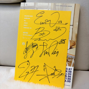 아스트로 친필 싸인 앨범 (비매 인증) 이미지