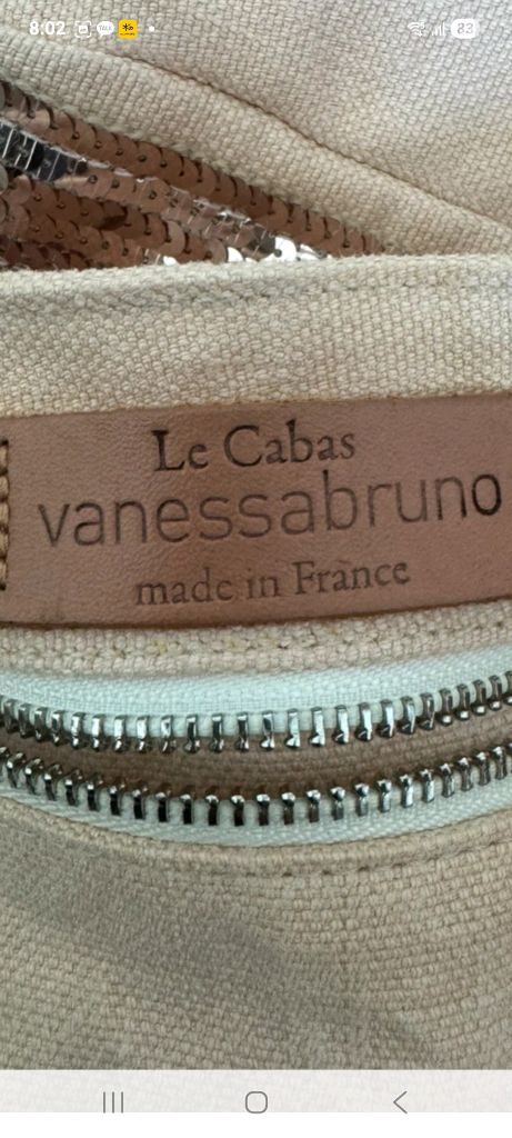 아떼 바네사브루노 린넨 카바스가방 이미지