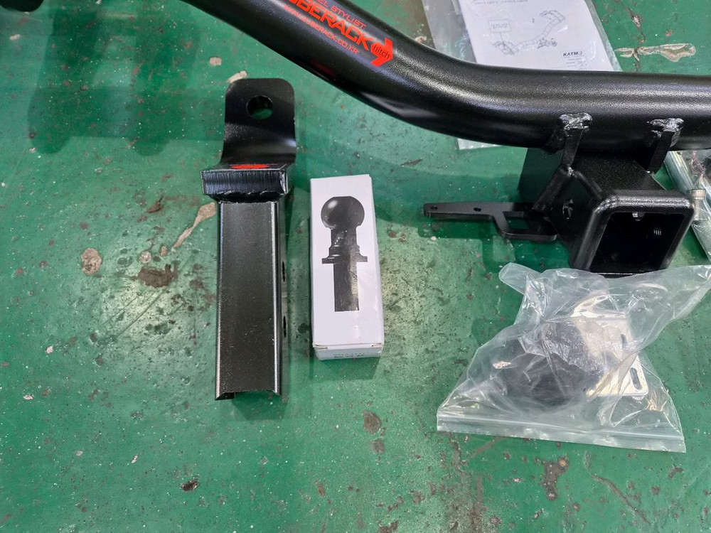 렉스턴스포츠 칸전용 견인장치 신품 이미지