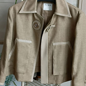 TIME 린넨자켓FREE55~ 66 이미지