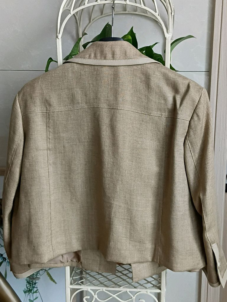TIME 린넨자켓FREE55~ 66 이미지