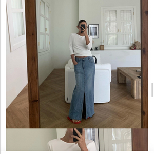 파라디움 후드리썸머롱스커트 s 이미지