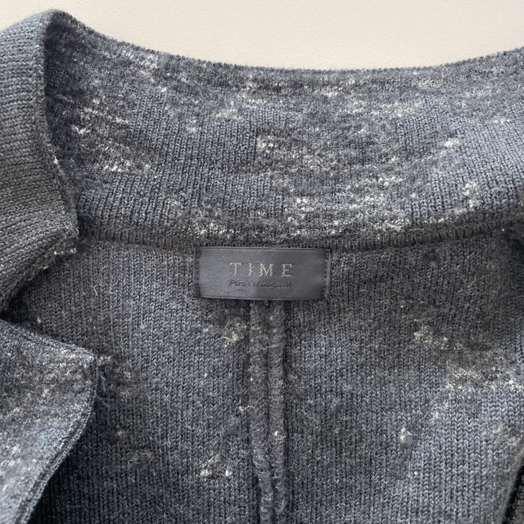 타임 옴므 니트 블레이저 가디건 자켓 이미지