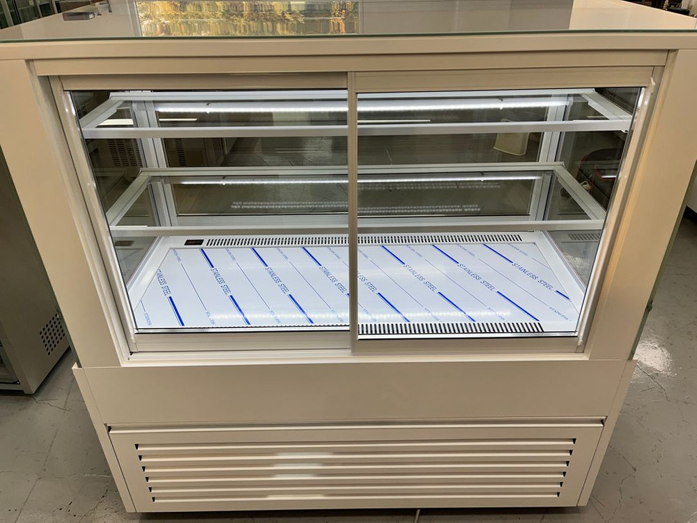 양문형 쇼케이스 냉장고 1200 앞문형 뒷문형 카페 케이크진열 보관 저온콤푸 업소용 이미지