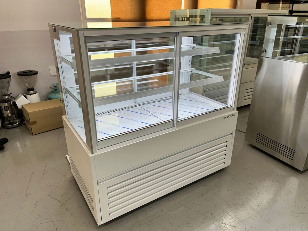 양문형 쇼케이스 냉장고 1200 앞문형 뒷문형 카페 케이크진열 보관 저온콤푸 업소용 이미지