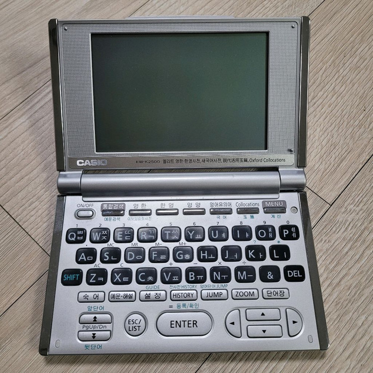 카시오 EW-K2500 전자사전 어학연수 이미지