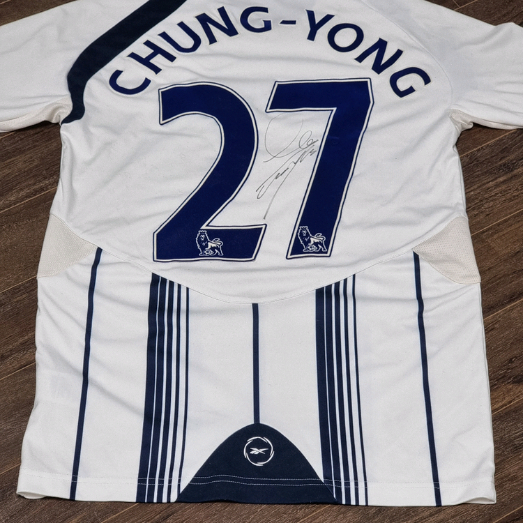 볼튼 원더러스 09 10 리복 이청용 싸인 유니폼 M 이미지