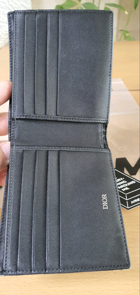 디올 오블리크 반지갑/지갑 정품S급(구매내역O)구찌프라다루이비통디올고야드샤넬셀린느보테가생로랑발렌시아가버버리가방 이미지