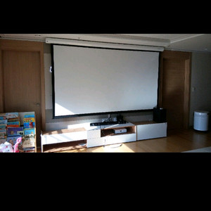 옵토마 ht210v 프로젝터, 그랜드뷰 전동스크리 ger120hi 이미지