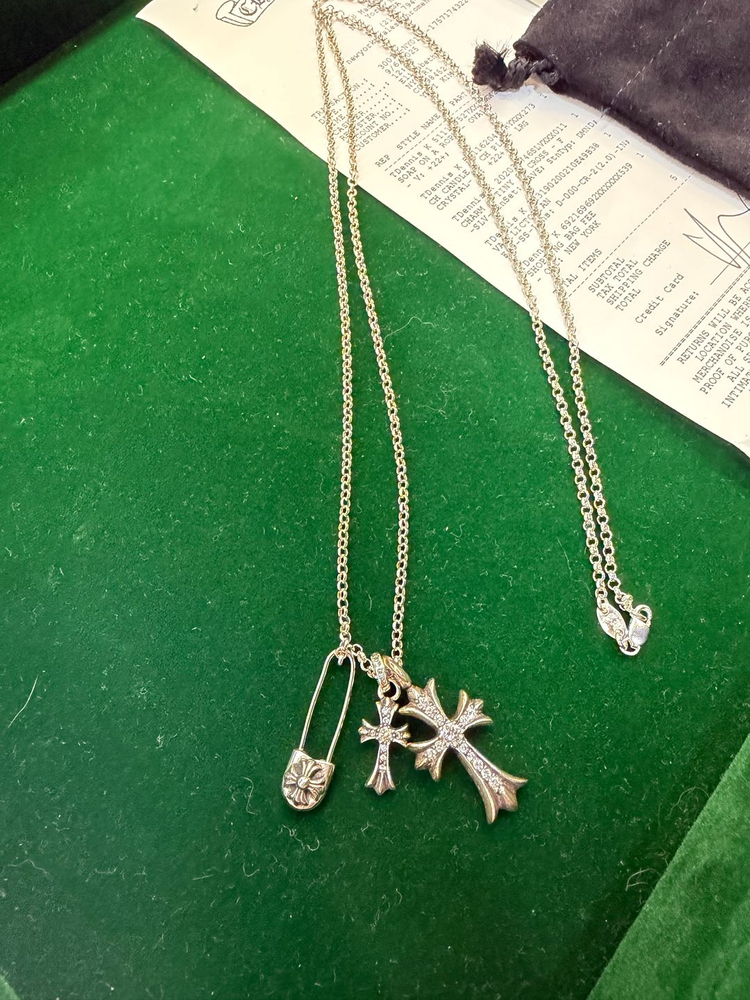 정품 크롬하츠 목걸이 이미지