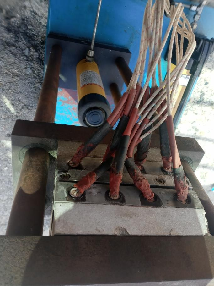 오래된 ENERPAC 실험실용 핸드 유압 프레스 10톤 이미지