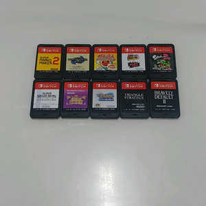 닌텐도 스위치 마리오 메이커 2, 별의커비 스타얼라이즈 등 이미지