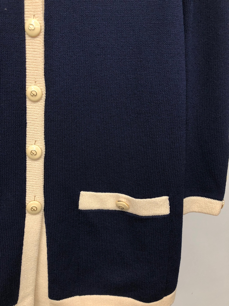 St.John 센죤 클래식 니트 자켓 가디건 M 이미지