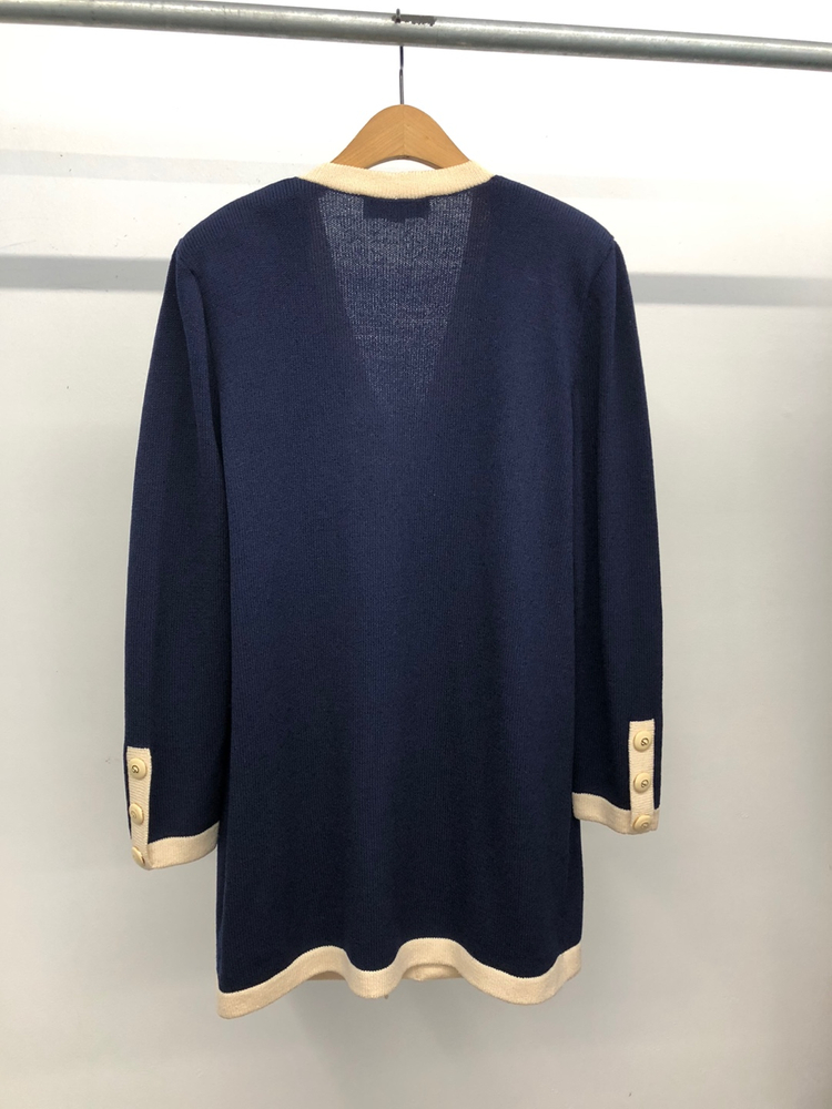 St.John 센죤 클래식 니트 자켓 가디건 M 이미지