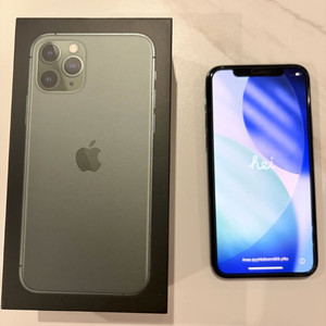 아이폰 11 프로 256g 미드나이트 그린 배터리 70% 이미지