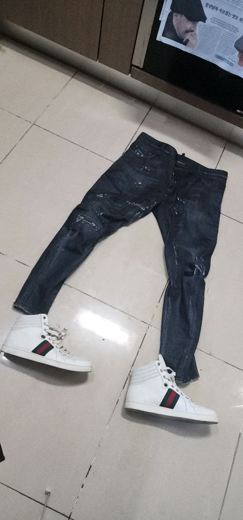 구찌 남자 하이탑 스니커즈 265/ 디스퀘어드 팬츠 35~ 이미지