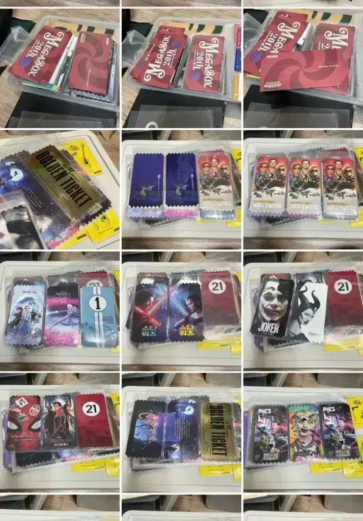 더배트맨 오리지널티켓 닥터스트레인지2모비우스신비한동물들과덤블도어의비밀오티 이미지