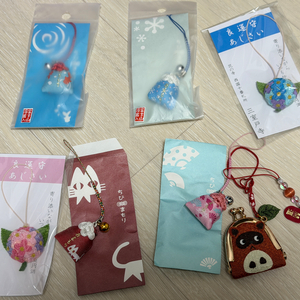 일본 오마모리 동전지갑 키링 교토 도쿄 수국 금붕어 고양이 너구리 이미지