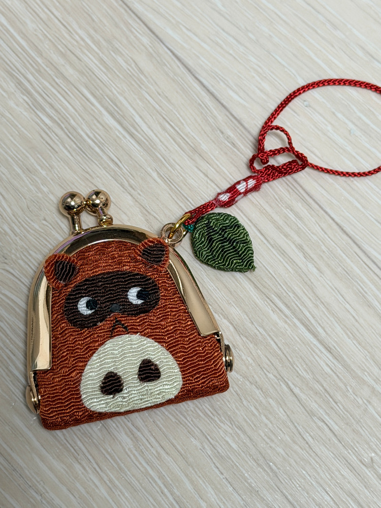 일본 오마모리 동전지갑 키링 교토 도쿄 수국 금붕어 고양이 너구리 이미지