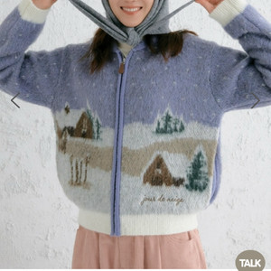 드파운드 니트 가디건 (한섬, 타임, 마인, 시스템) 이미지