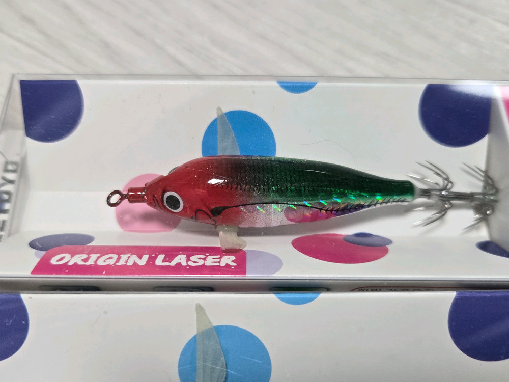 쭈꾸미/갑오징어 낚시 필수템! 수평 에기 5종 세트 (야광/73mm) 이미지