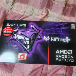 사파이어 라데온 RX9070 NITRO+ OC D6 16GB 이미지
