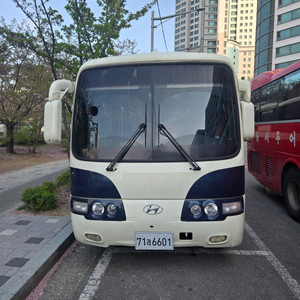 에어로타운 캠핑카 대형버스 이미지